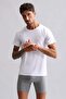 Egyptian Modal by Tencel Hercules Slim Fit Crew Neck Undershirt / T-Shirt White