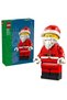 Big Size Santa Claus Minifigure 40820 - Creative Christmas Ornament for Kids Aged 10 and Above