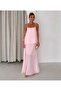 Women's Rope Strap Square Neck Layered Loose Flowy Lined Maxi Summer Dress - 6