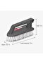 Grey Grip Washing Brush – Laundry Scrub Brush with Semi-Rigid Wavy Bristles - 2