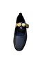 Women's Flat Thin Sole Tura Rubber Detailed Ballerinas - 5