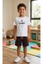 Boys California Printed T-Shirt and Shorts Set