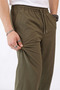 Men's Khaki Parachute Fabric Ultra-Lightweight and Thin Loose-Fit Comfortable Fit Pants - 3