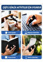 Finger Splint Arthritis Joint Sprain and Pain Relief Device for Index Finger, Middle, and Ring Fingers - 5