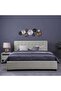 VISTA HEADBOARD VELVET WHITE L-200 : H-125 CM - 6