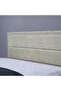 TROJAN HEADBOARD VELVET WHITE L-180 : H-125 CM - 3