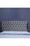 Pluto Headboard Chanel Grey L-180 : H-125 Cm - 8