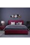 TROJAN HEADBOARD VELVET PINK L-180 : H-125 CM - 6