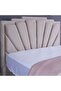 URANUS HEADBOARD VELVET BEIGE L-150 : H-125 CM