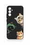 Samsung A34 Compatible Cat Team Patterned Silicone Case - 3