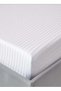 Deep Fitted Bed Sheet +2Pcs Pillow Covers, King/Queen/Double/Single Sizes, Color White, Depth 30cm - 2