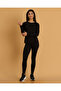 Women Black Full Sleeve T-Shirt - 2