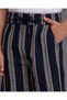 Boys Navy Striped Jacquard Shorts - 4