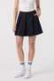 Slim Fit Womens Skirt Slim Fit Slit Women's Denim Skirt Dark Navy Blue