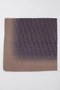 Women's Powder Lilac F Patterned Flared Scarf - 2
