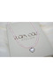 Kol479 Special Series Pearl Natural Stone and Heart-Detail Pendant - 2