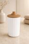4 Piece Bathroom Set Modern Striped Design |   Organize |   Pamutcukluk |   Organizer |   Liquid Soap Dispenser |   Toothbrush Holder - 5