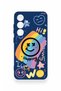 Samsung S25 Compatible Happing Smile Patterned Silicone Case - 2