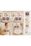 Girl's Hand-Knitted Colorful Granny Square Patterned Crop Blouse with Straps - 6