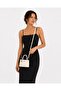 Women's Mini Leather Handbag with Shoulder & Crossbody Strap 20x14x9 cm - 3