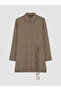 Lcw Everyday Brown Textured Women's Shirt Tunic - 5
