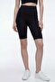 Women's High Waist Striped Short Shorts - 2