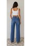 Uca Jeans Women's Blue High Waist Stone Detailed Straight Fit Jean Pants - 5