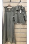 Italian Linen Dress with Jacket and Sequin Detail - 2