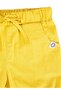 Organic Yellow Woven Summer Unisex Baby Shorts - 3