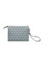 Women's Monogram Patterned Clutch Handbag Stylish and Everyday Use Portfolio Bag - 2