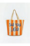 Nevavm Wicker Women's Beach Bag with a Difference