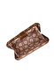 Women's Bronze Long Chain Strap Stoned Mini Portfolio Evening Dress Bag 26Pbd2739Ts - 4