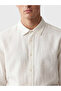 Regular Fit 100% Linen Men's Shirt - 2