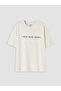Lc Waikiki Crew Neck Letter Printed Boys' T-Shirt