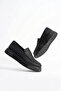 Zrc421- High Quality Casual Laceless Men's Loafer Black - 3