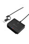 J5 Create USB Smart Card / CAC Reader, Black, JUR260 - 3
