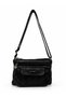 Viatox Vs 001 Women's Soft Textured 7-Compartment Cross Shoulder Bag Black - 3