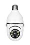 Bulb Camera 1080P, Night Vision IP Camera, PTZ Camera, 4X Digital Zoom Monitor, Home Security System, WiFi Camera Full Color