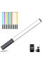 FM 128 RGB RGB Led Light Waterproof Lighting Bar With OLED Display Indicator