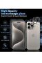 5-in-1 Magnetic Clear Case for iPhone 15 Pro Max – MagSafe-Compatible, Includes 2x Screen Protectors & 2x Camera Lens Protectors, Scratch-Resistant - 2