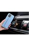 iPhone 16 Pro Max Sky Blue Silicone Magnetic Case with Kickstand, Hand Strap & Multi-Stand Features - 5