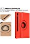 Smart Cover for Samsung Galaxy Tab S7 Plus 2020, Techcircle Slim Folio Rotating Stand Case - 4