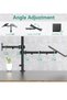 Laptop and Monitor Stand – Fully Adjustable Mount for 17-inch Laptop & 27-inch Monitor (M001LP), Black - 4