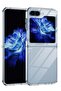 Case for Samsung Galaxy Z Flip 5 Cover Back Clear Transparent Slim Thin Premium Hard Crystal - 5