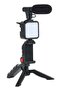 Smartphone Vlogging Kit – Tripod, Fill Light, Microphone, Phone Clip, & Remote for iPhone & Android – Complete Vlogging Setup - 5