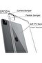 Silicon Clear Case for iPad Pro 12.9'' (5th Gen 2021), TPU Shockproof Back Cover - 3