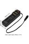 Power Inverter 200W 3 AC Socket 4 USB Ports - 3