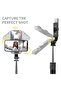 Selfie Stick,Extendable Selfie Stick Tripod, With wireless remote control and fill light, Compact Size & Lightweight with All Cell Phone - 4