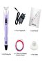 2nd Generation 3D Printing Pen with Adjustable Speed, Safe Low-Temperature Nozzle, OLED Display, USB Powered – Creative DIY Art & Drawing Tool with Bonus Gift for Kids and Adults - 4