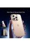 iPhone 16 Pro Case 6.3" – Clear Slim Shockproof Bumper with Anti-Yellowing and Military-Grade Protection - 5